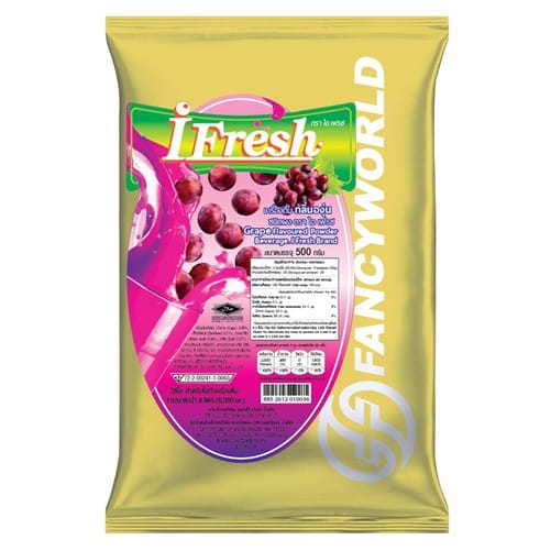 ผงน้ำผลไม้รสองุ่นสำเร็จรูปชนิดผง I-FRESH ขนาด 500 กรัม (ยกลัง 24 แพ็ค)_2